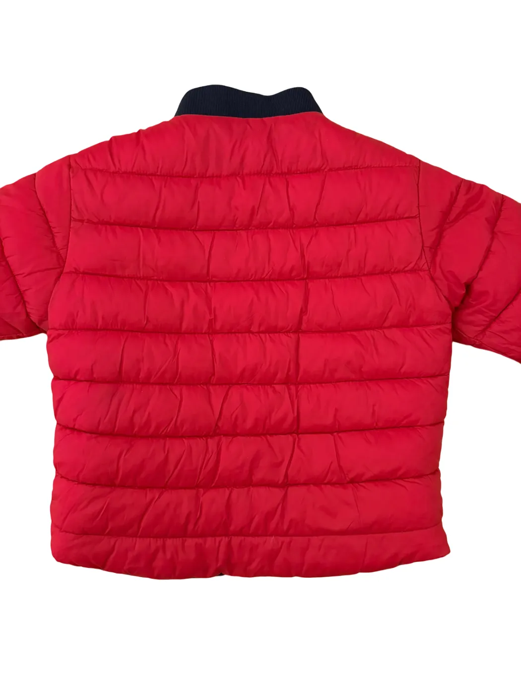 Doudoune bomber réversible Jacadi bleu marine et rouge (2Y / 88)