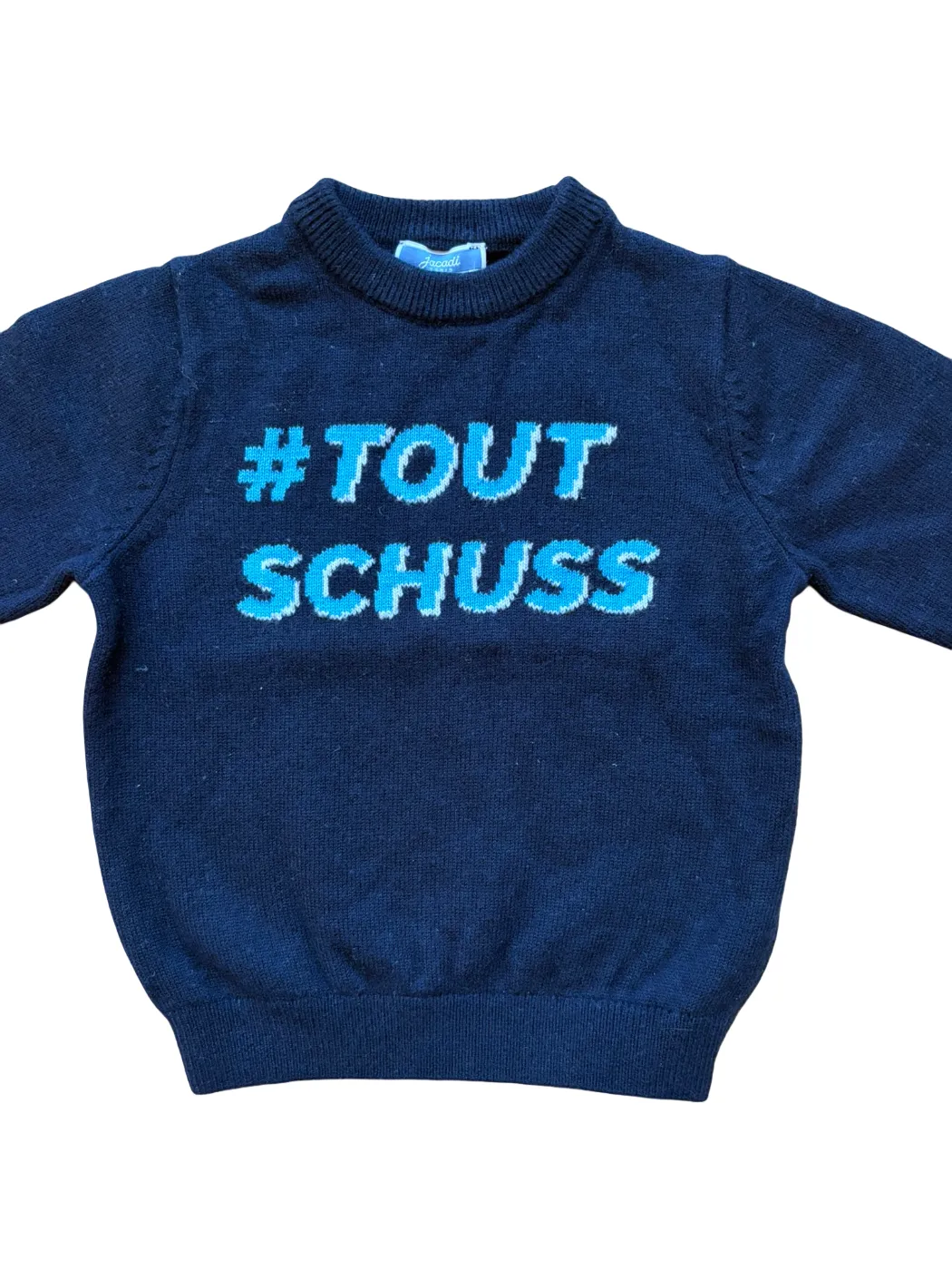 Jacadi Navy Tout Schuss Sweater (3Y)