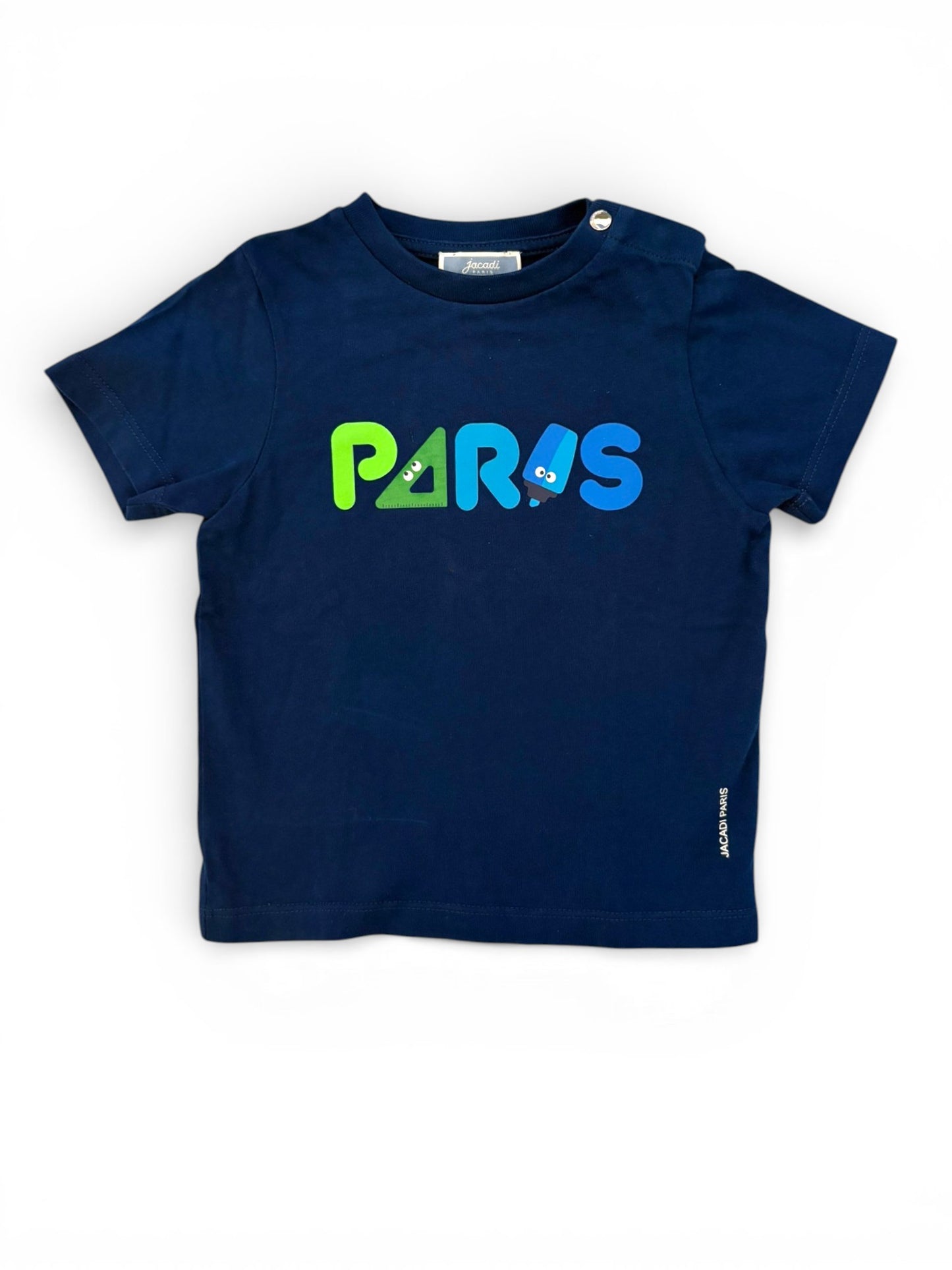 Jacadi Navy Paris T-Shirt (24M)
