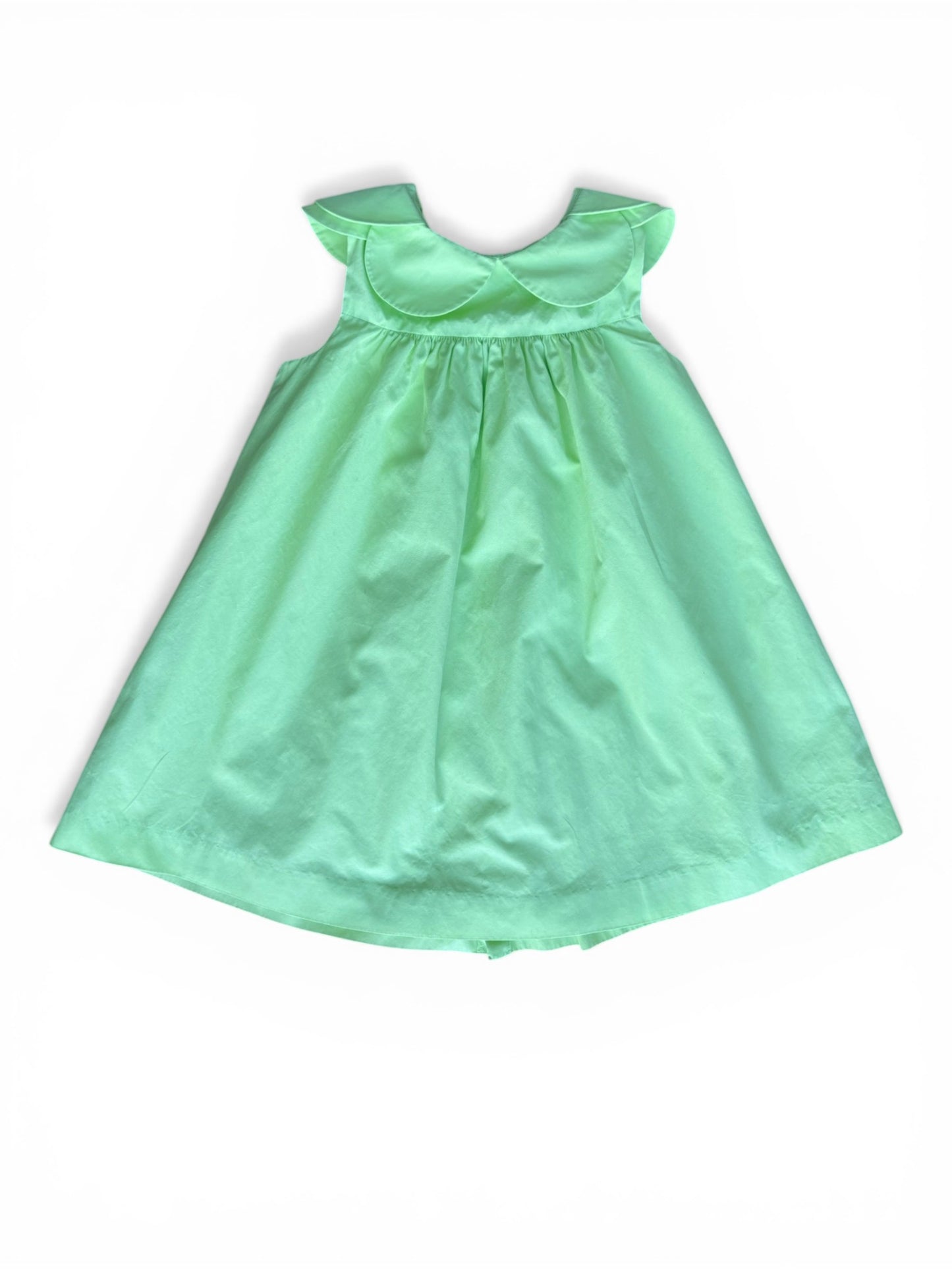 Jacadi Neon Green Dress & Bloomer Set (36M)