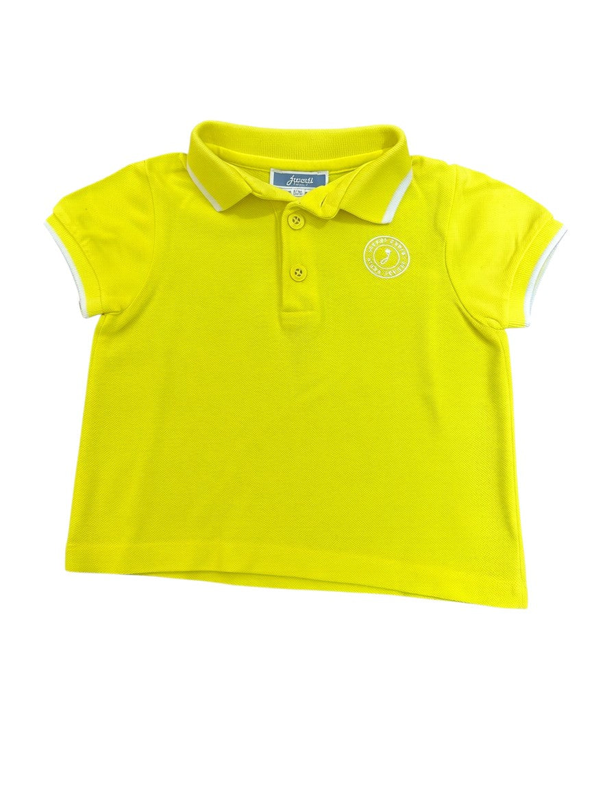 Jacadi Neon Yellow Polo Shirt (12M)