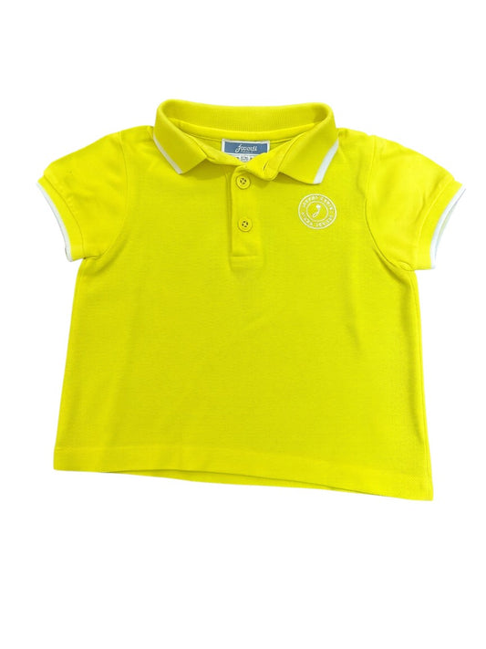 Jacadi Neon Yellow Polo Shirt (12M)