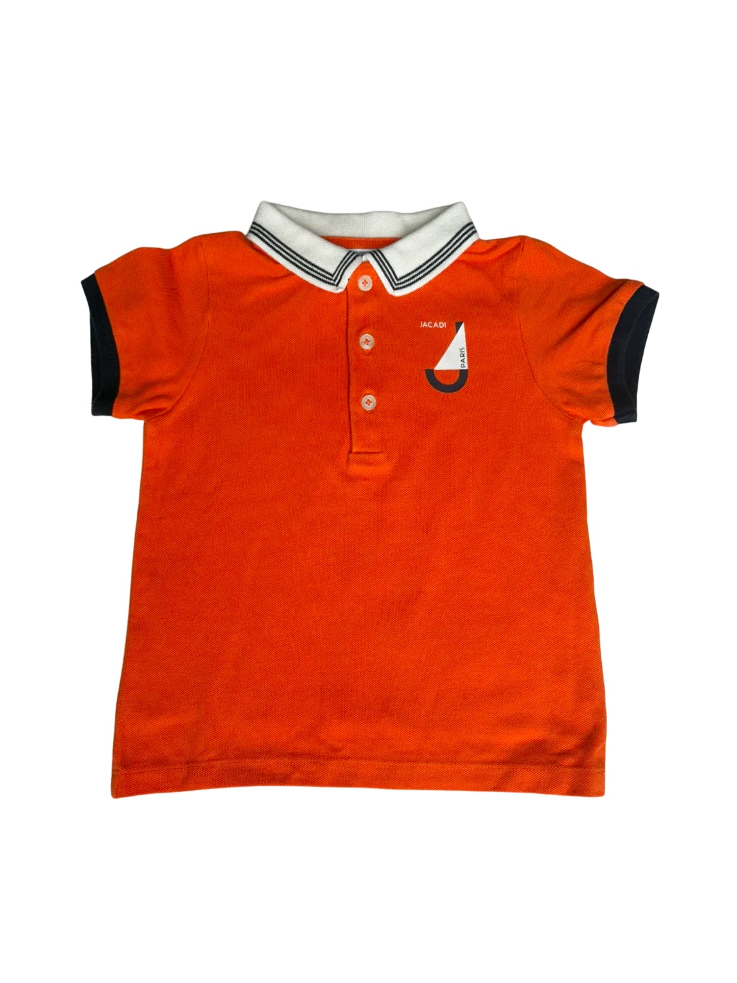 Jacadi Orange Polo Shirt (3Y)