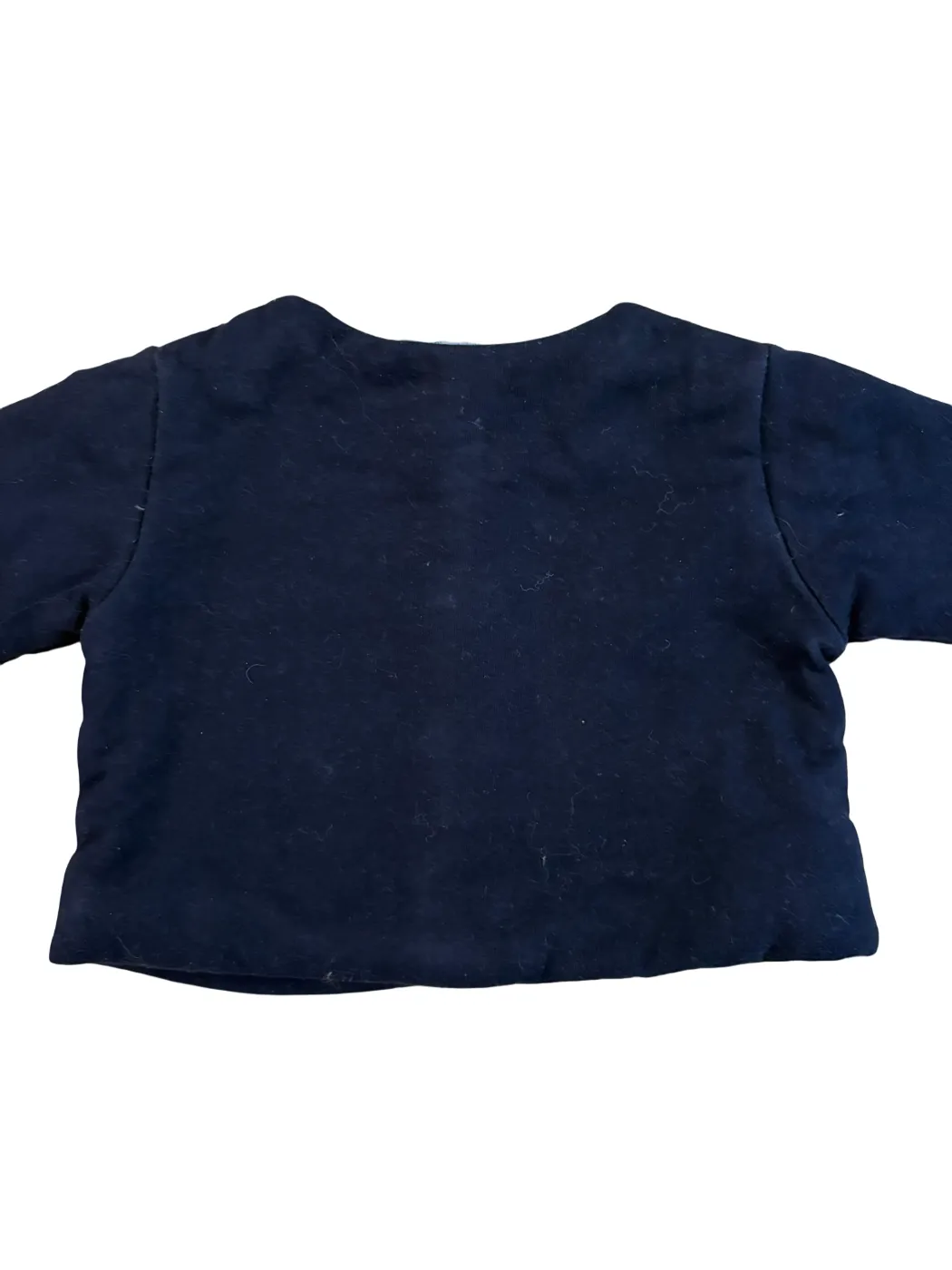 Set aus Jacadi-Marine-Cardigan und Body „Bonjour Paris“ (6M / 67)