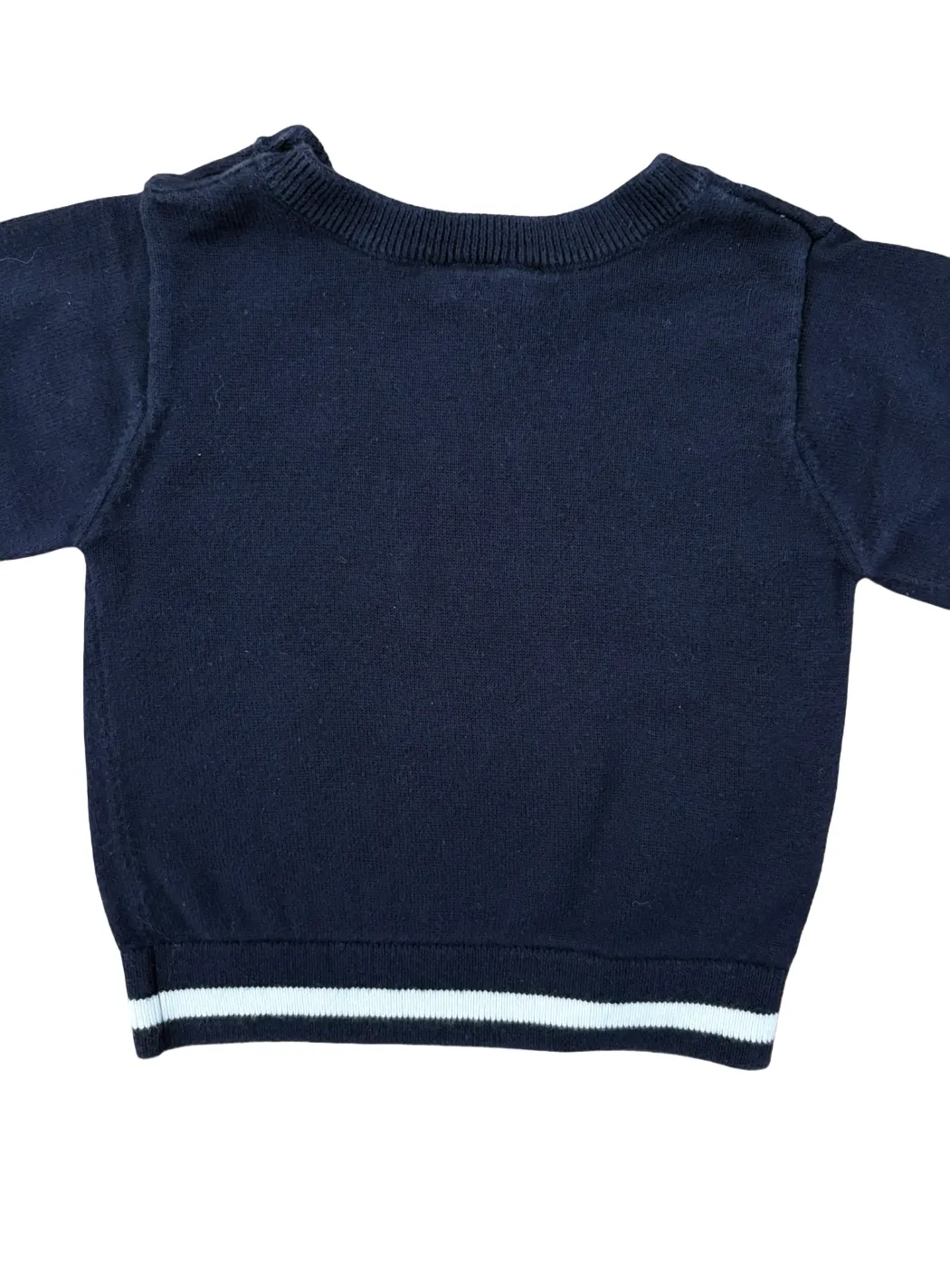 Jacadi Navy Birdie Sweater (12M)
