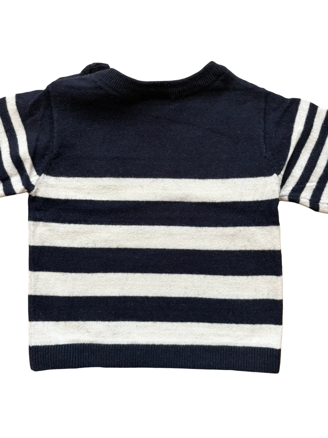 Jacadi Navy & White Striped Sweater (18M / 81)