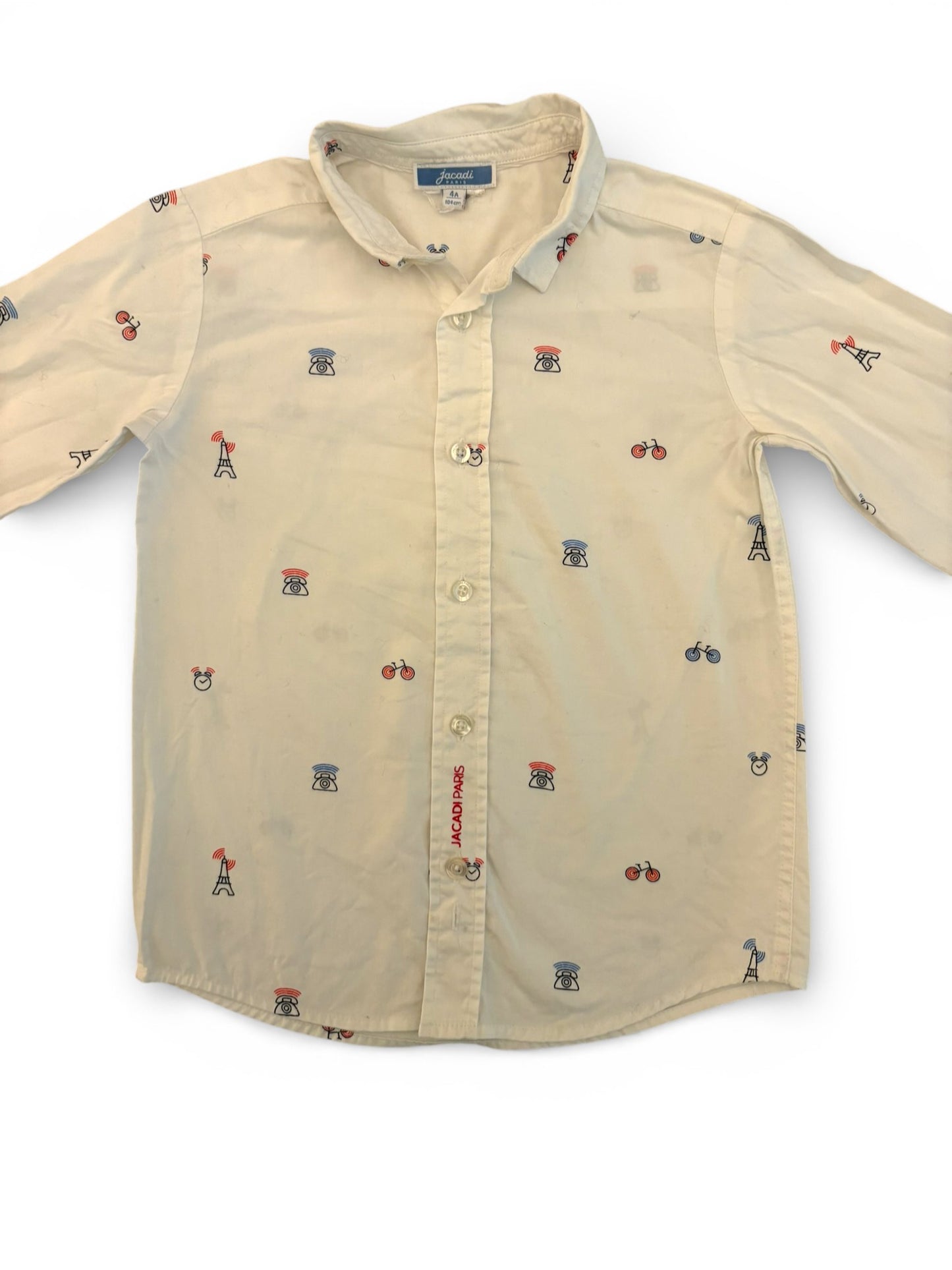Jacadi White Shirt (4Y / 104)