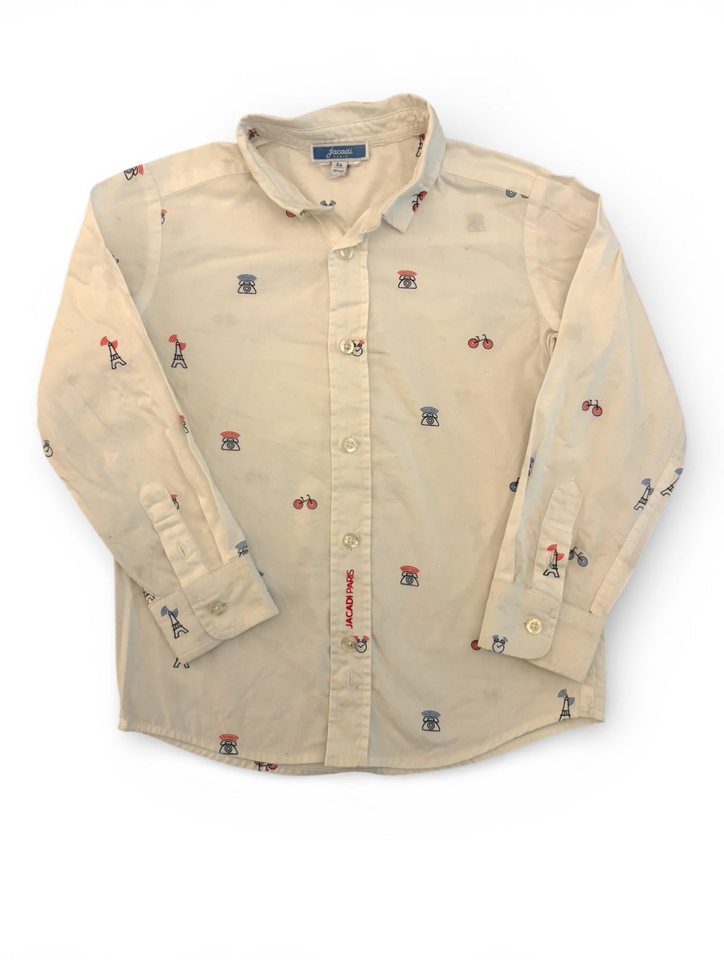 Jacadi White Shirt (4Y / 104)