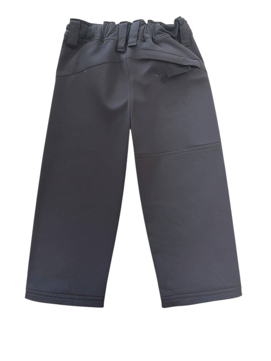 Jack Wolfskin Unisex Black Softshell Trousers, 92