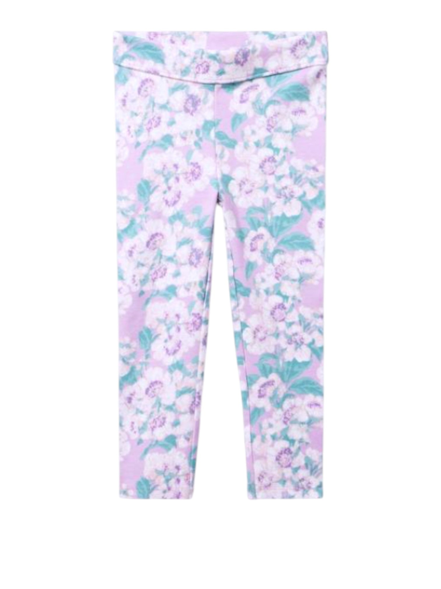 Janie and Jack Lavender Floral Pants size 3Y - second hand baby clothing