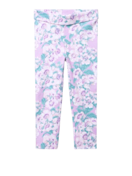 Janie and Jack Lavender Floral Pants size 3Y - second hand baby clothing