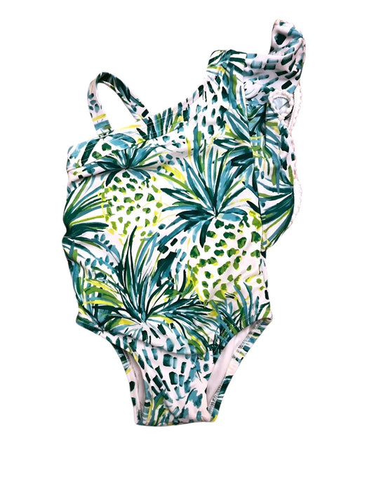 Janie and Jack Abstract Pineapples Swimsuit (12-18M)