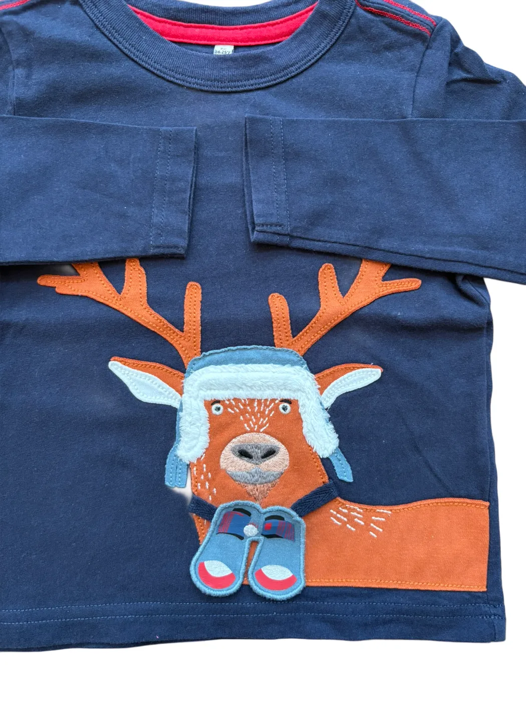 Haut à manches longues Joules Navy Stag (2Y / 92)