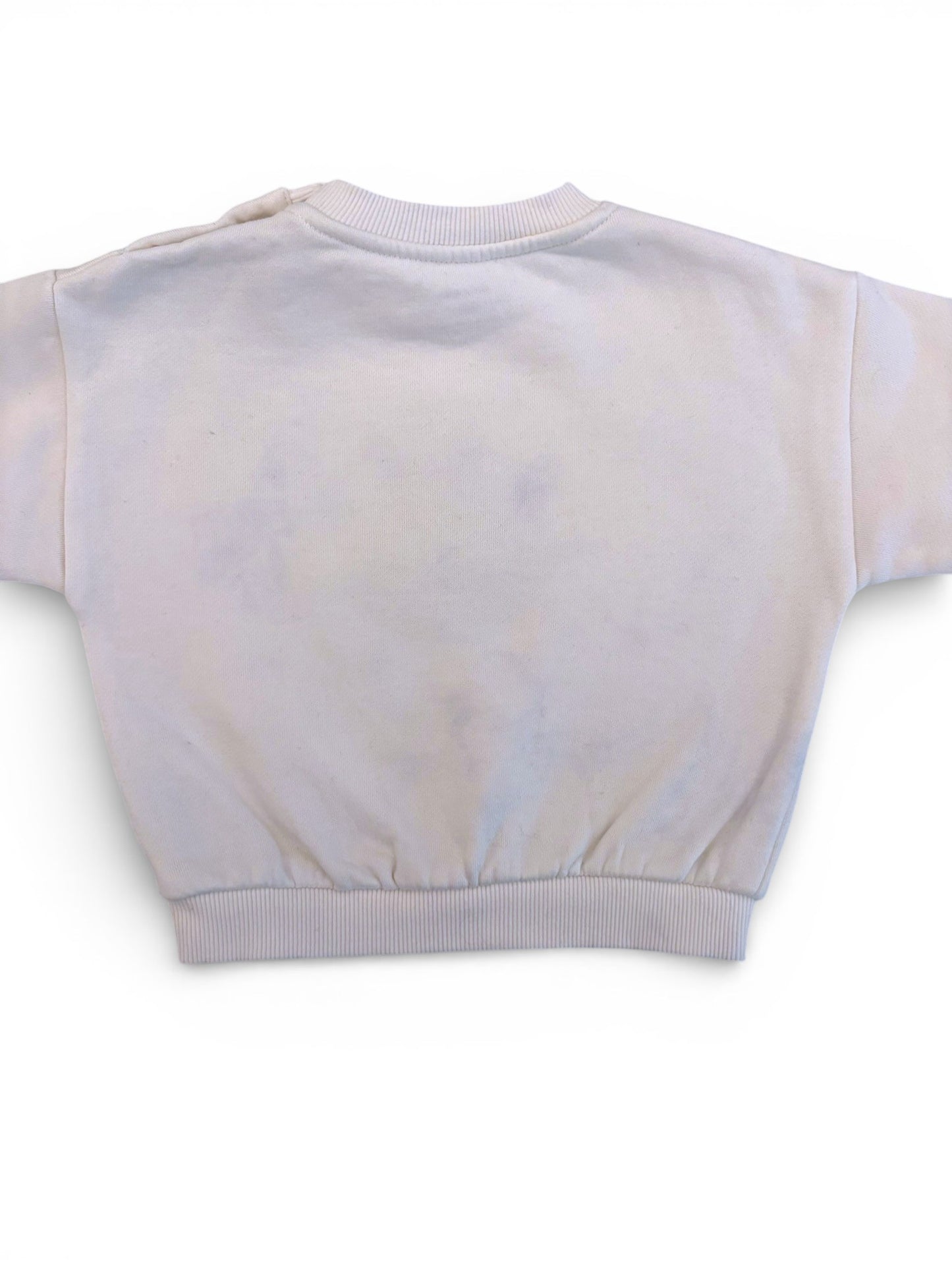 Kiabi White Sun Sweatshirt (18M)