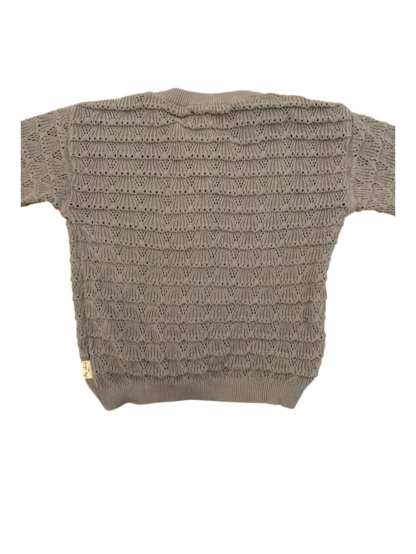 Gilet en maille gris Konges Sløjd (3 ans)