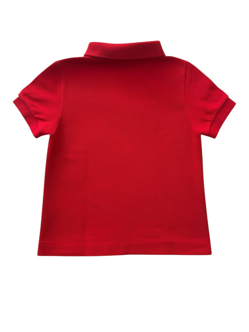 Lacoste Boy Red Polo Shirt, 2Y - second hand baby clothing