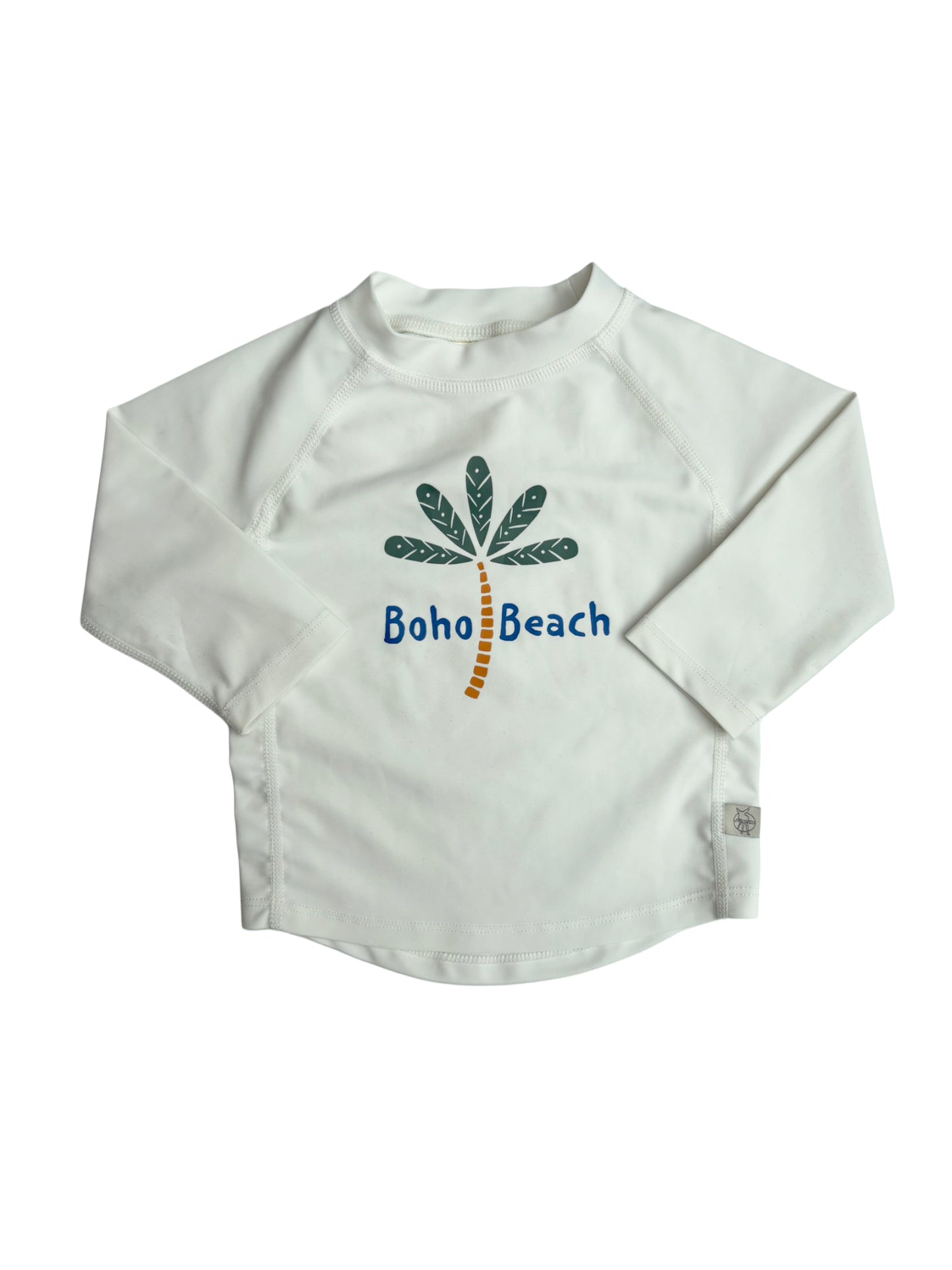 Lässig White Boho Beach Sunshirt (7-12M)