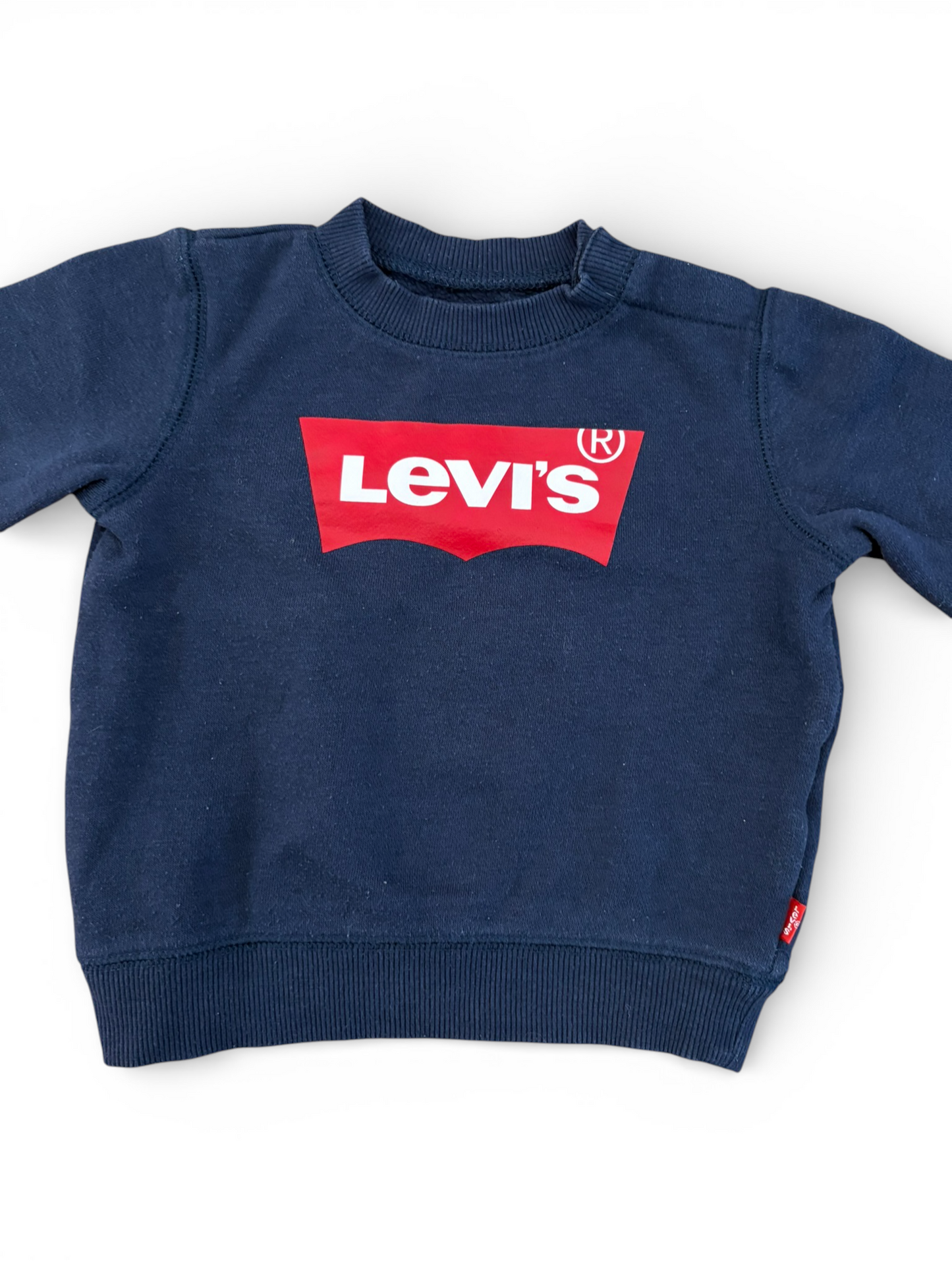 Levi's Navy Logo Sweatshirt (12M / 80)