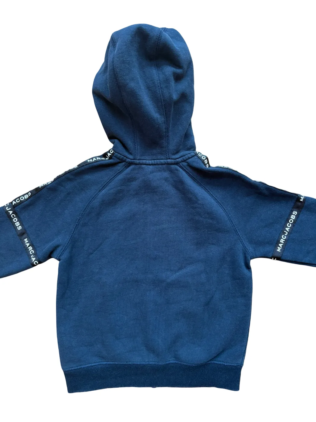 Petit sweat à capuche zippé Little Marc Jacobs bleu marine avec logo (4 ans / 102)