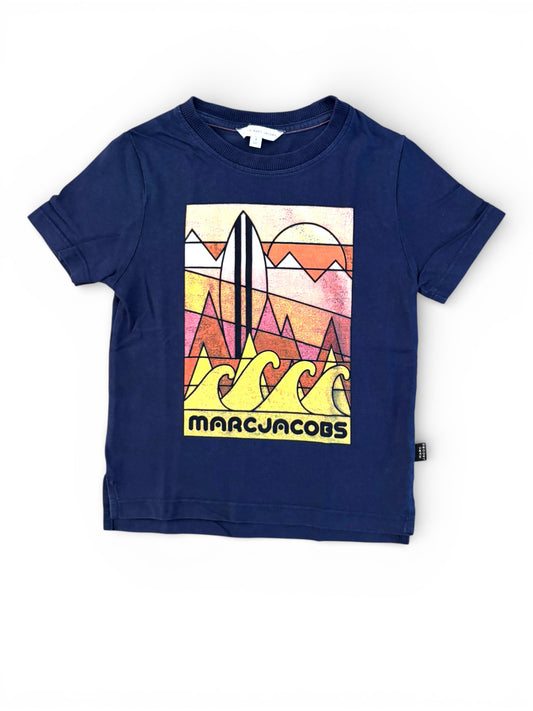 Kleines Marc Jacobs T-Shirt in Marineblau (4 Jahre / 102)