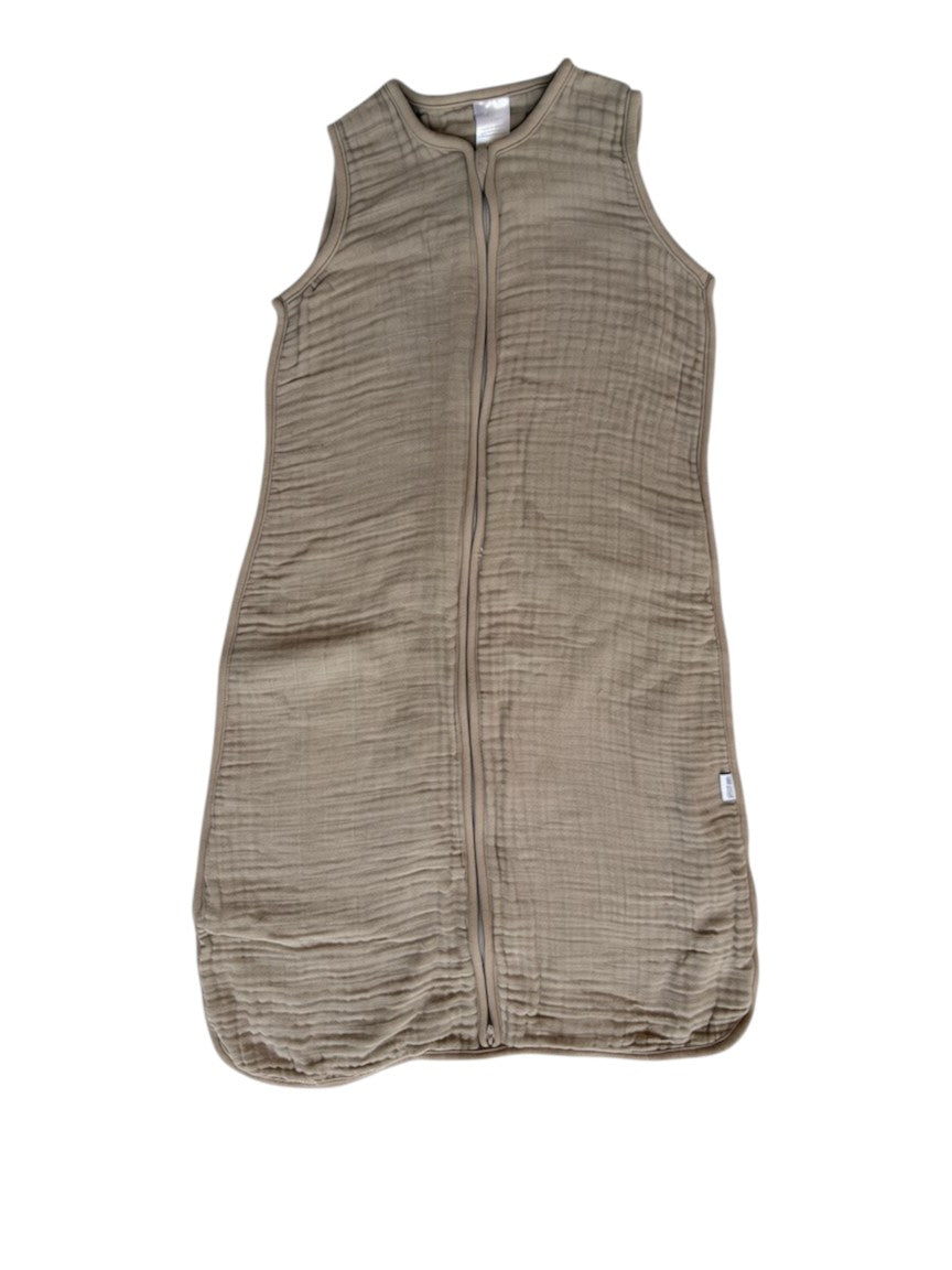 Little One Beige Muslin Sleep Sack (6-12M)