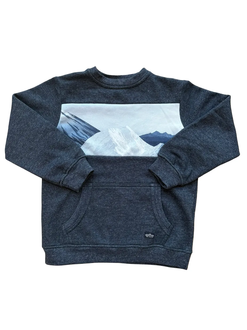 Sweat-shirt Losan Charcoal Mountain Print (5Y / 110)