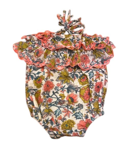 Louise Misha Floral Romper (3M)