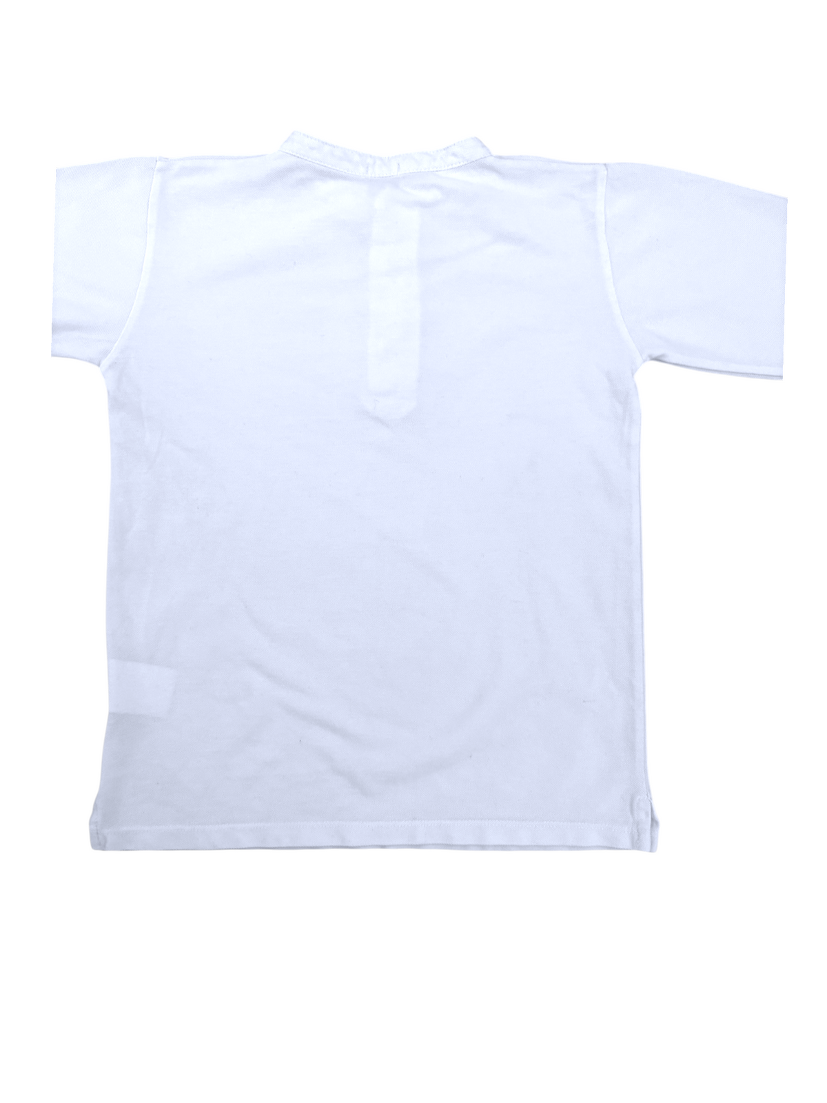 La Coqueta White Henley Top size 9Y - second hand baby clothing