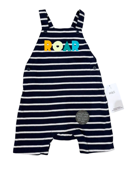 Marks & Spencer ROAR Overalls size 12-18M - second hand baby clothing