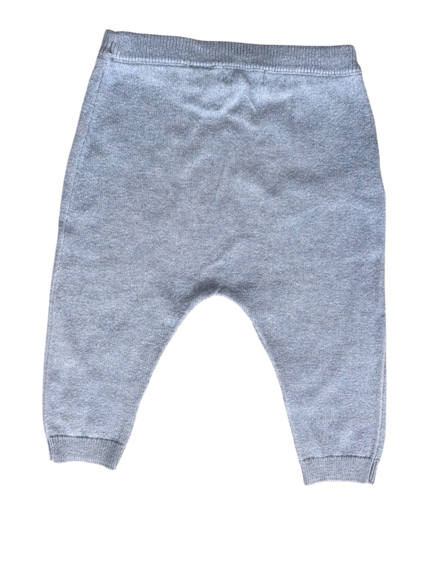 Mango Kids Gray Knitted Outfit (9-12M)