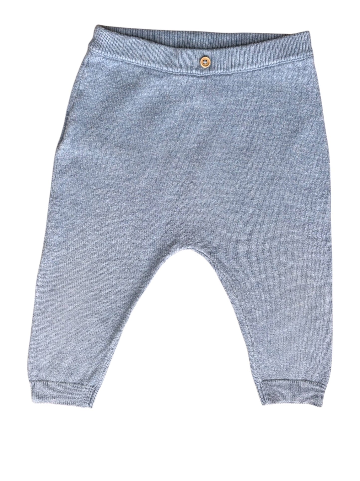 Mango Kids Gray Knitted Outfit (9-12M)