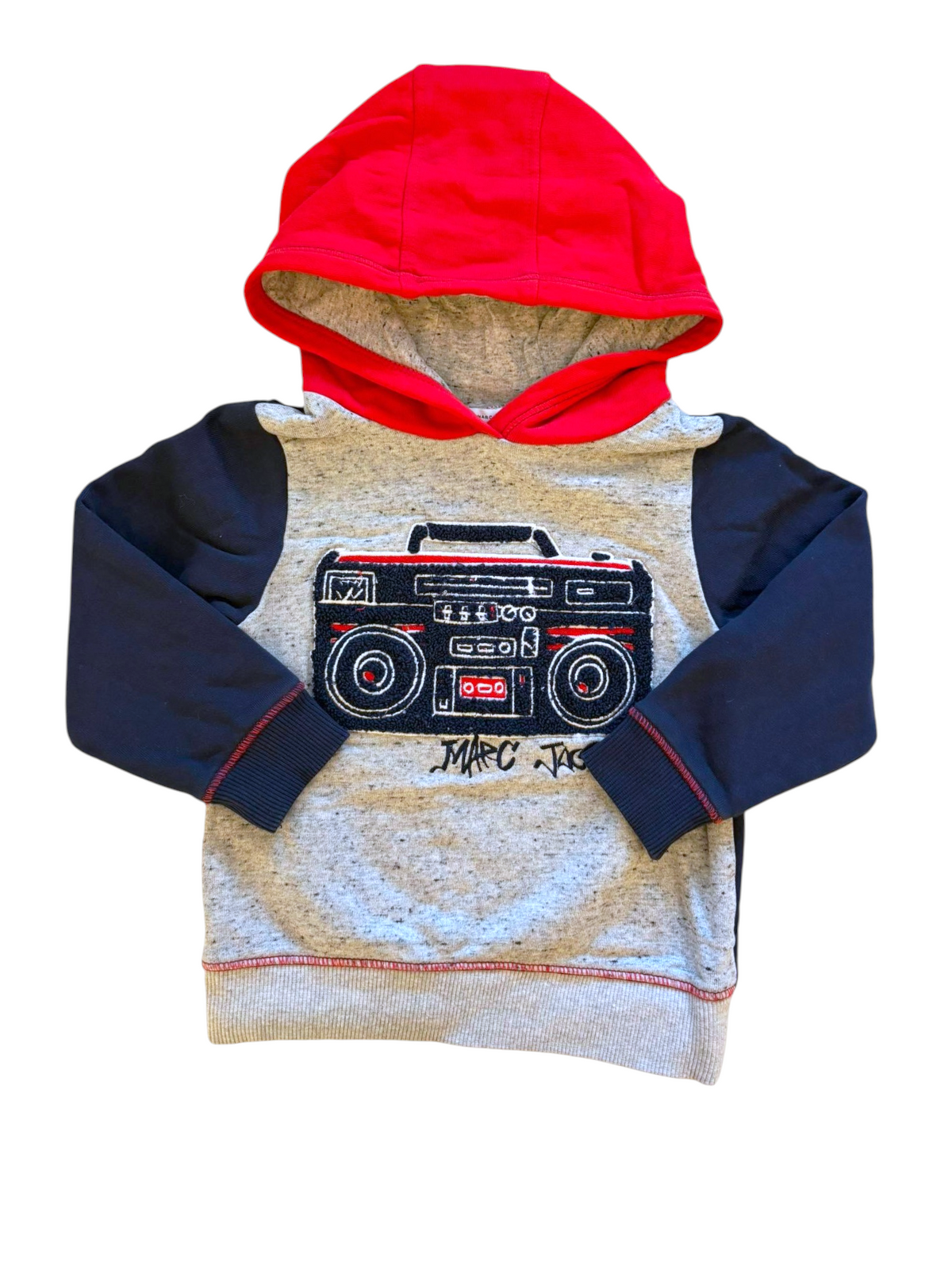 Marc Jacobs Boombox Hoodie size 3Y - second hand baby clothing