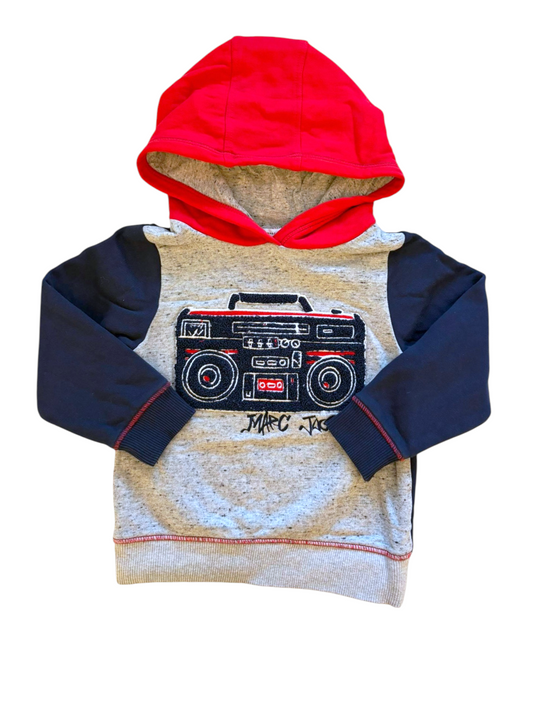 Marc Jacobs Boombox Hoodie size 3Y - second hand baby clothing