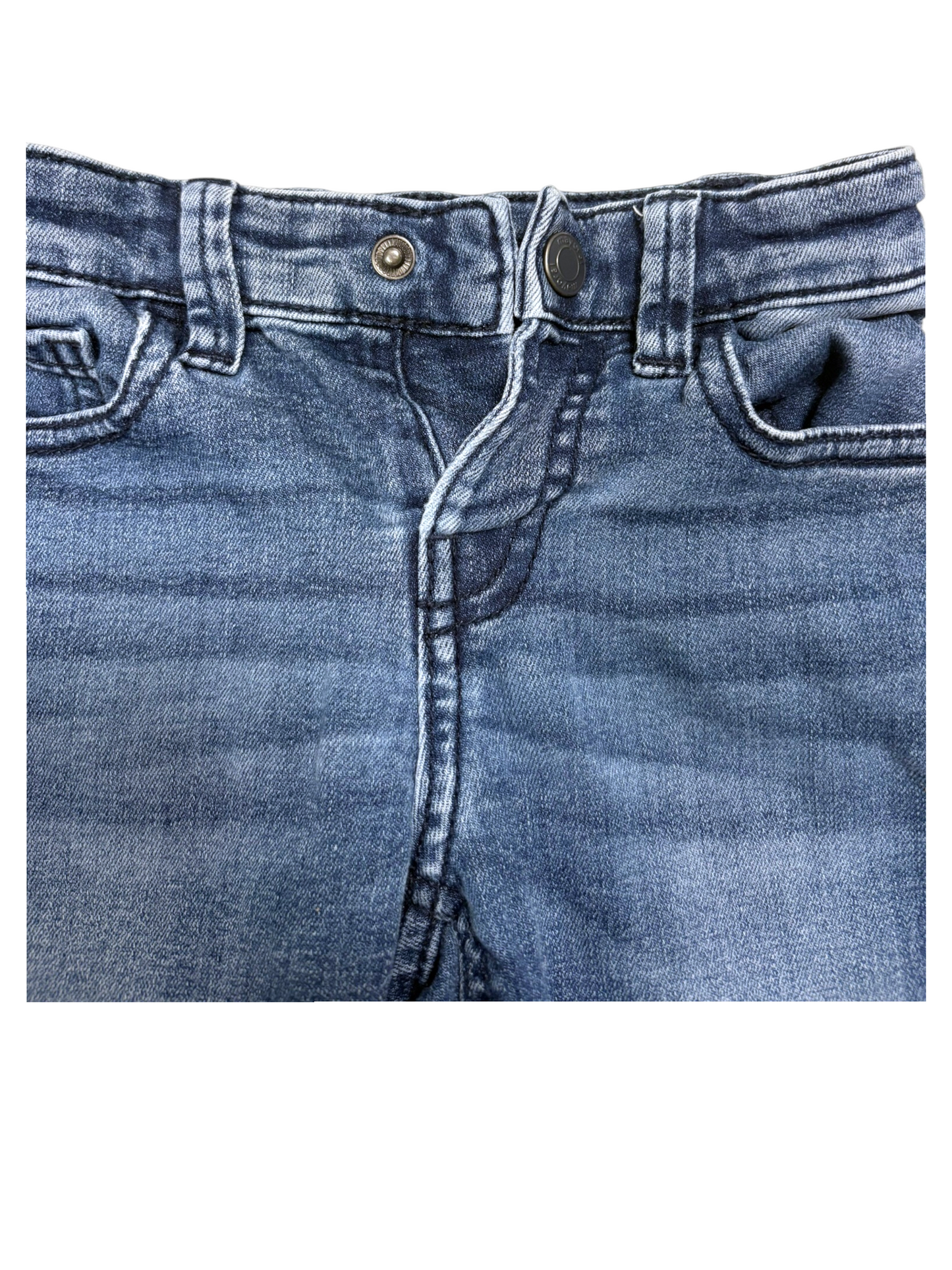 Mayoral Boys Blue Washed Denim Slim Jeans, 3Y / 98 - second hand baby clothing