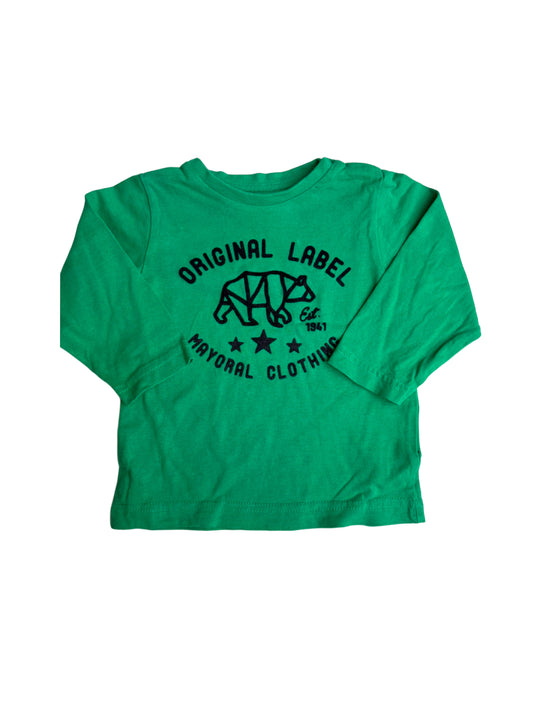 Mayoral Green Bear T-Shirt (9M)