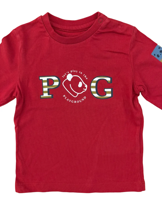 Mayoral Red Long-Sleeve T-Shirt (12M)