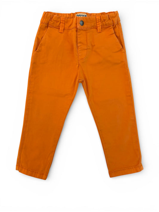 Mayoral Orange Chino Pants (12M / 80)