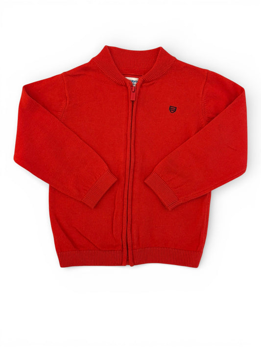 Mayoral Red Zip Cardigan (24M / 92)