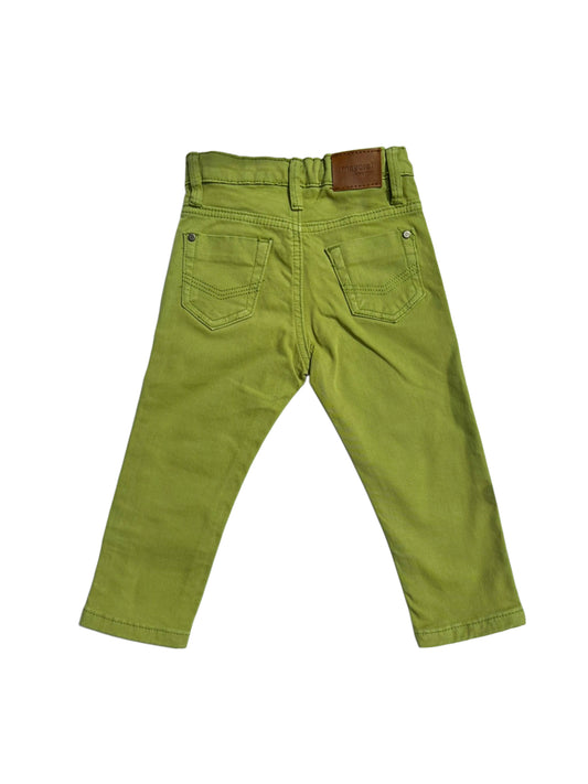 Mayoral Green Twill Pants (24M)