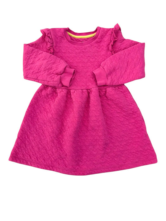 Mini Boden Magenta Steppkleid (5-6 Jahre)
