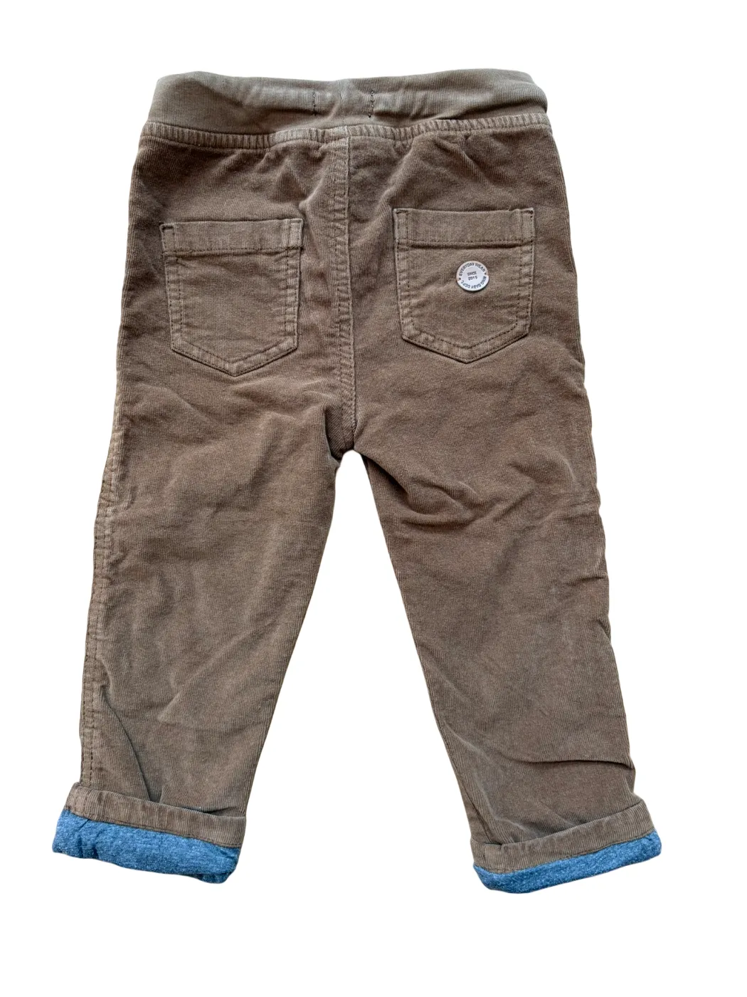 MNG Kids Cordhose, braun, mit Fleece gefüttert (2-3 Jahre/98)