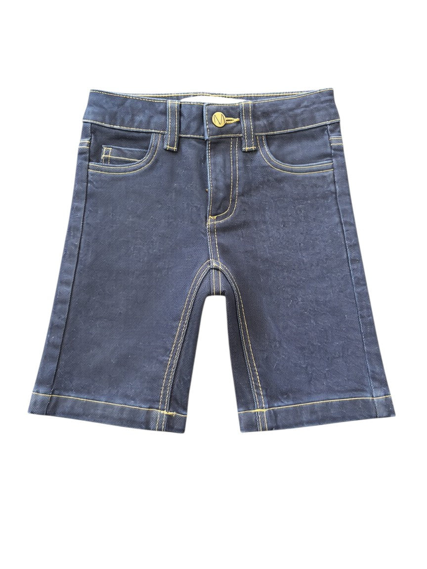 Monoprix Indigo Denim Shorts (4Y)