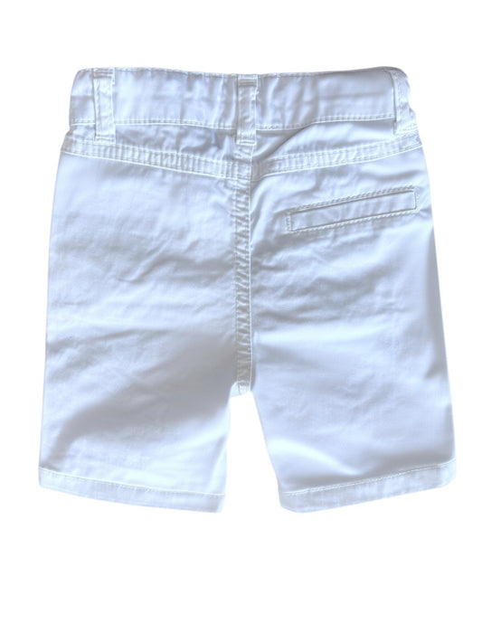 Nanica White Shorts (9-12M)