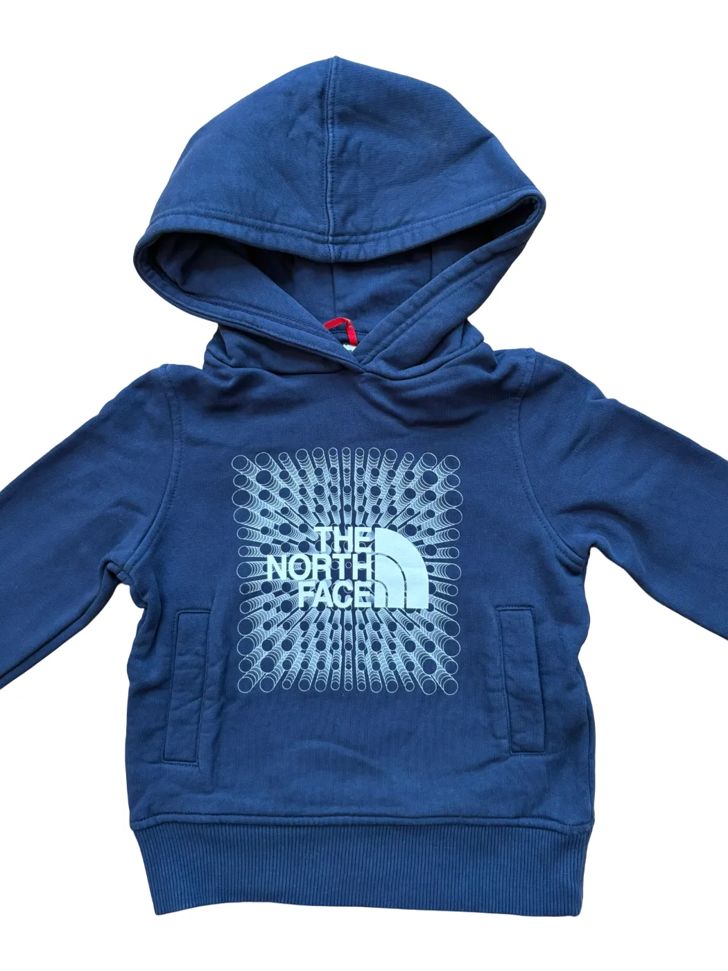 Sweat à capuche The North Face avec logo marine (taille XS enfant)