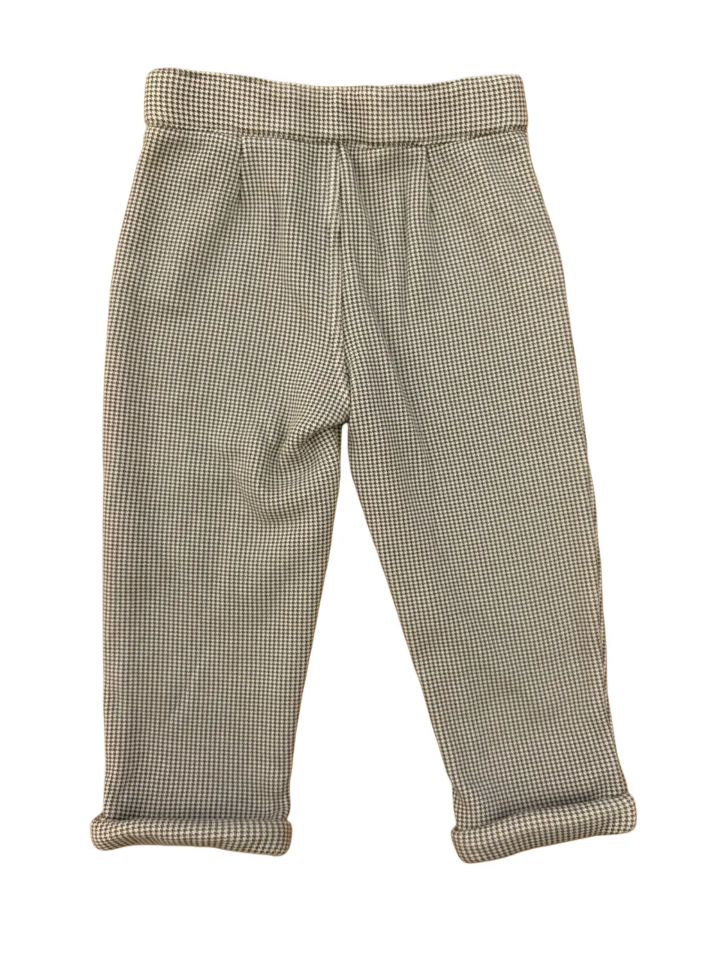 Obaibi Hose mit Hahnentrittmuster und Fleece-Futter (23M / 86)