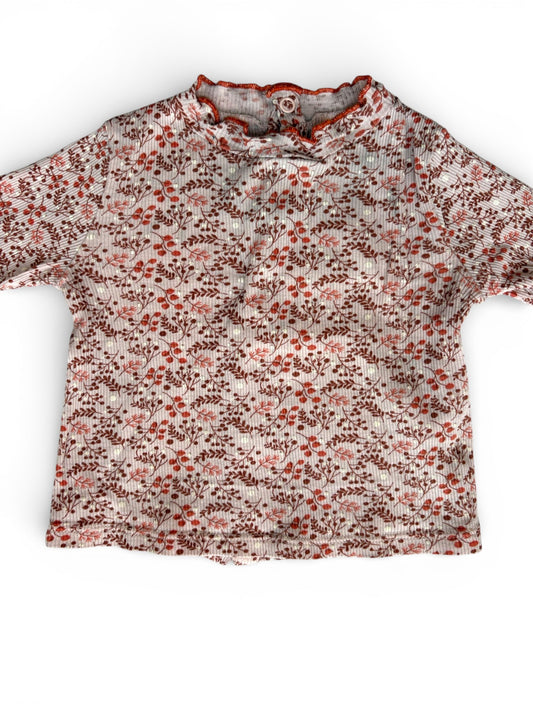 Obaibi Floral Long-Sleeve Shirt (6M)