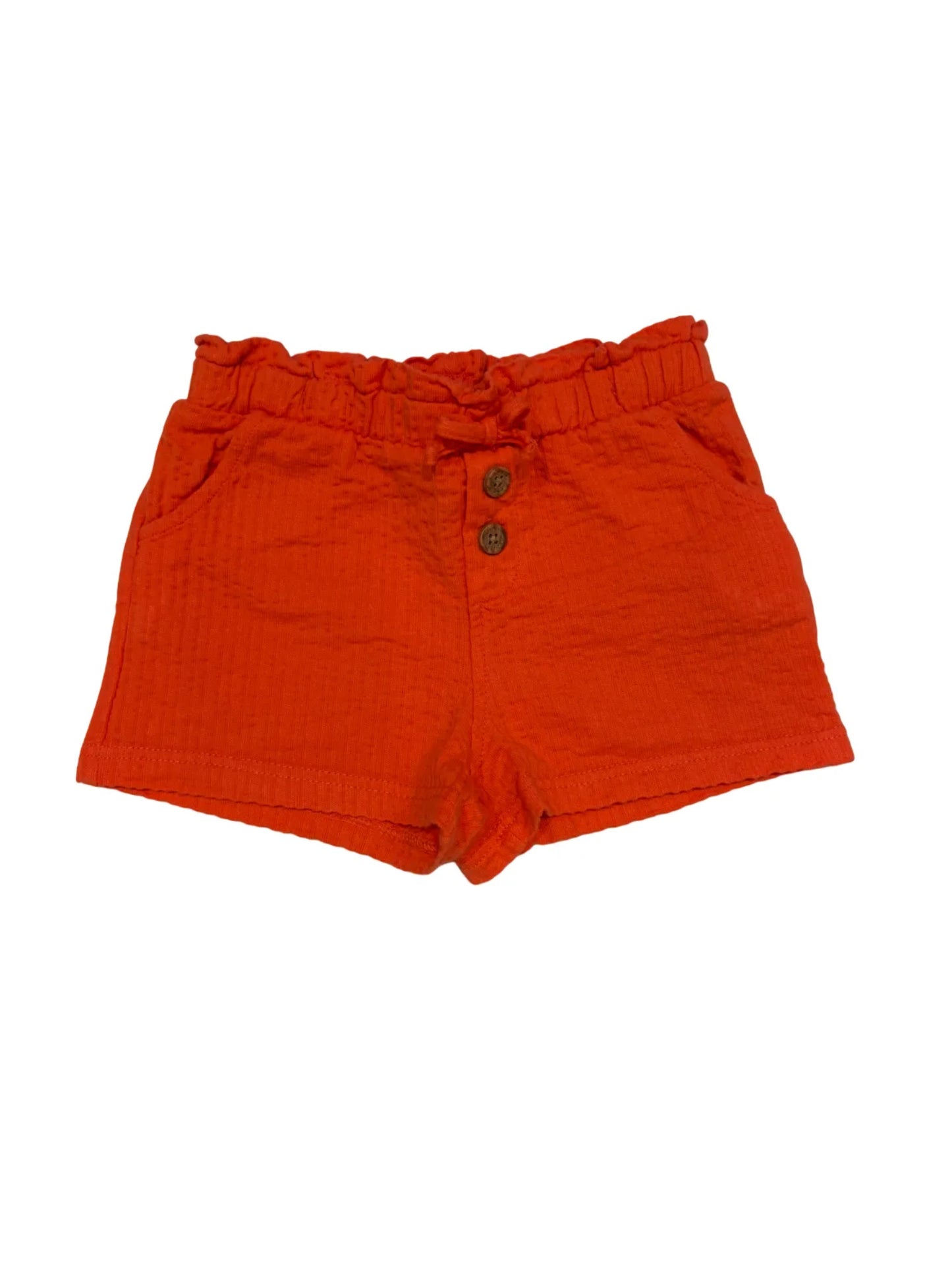 OBAIBI Orange Textured Shorts (18M / 80)