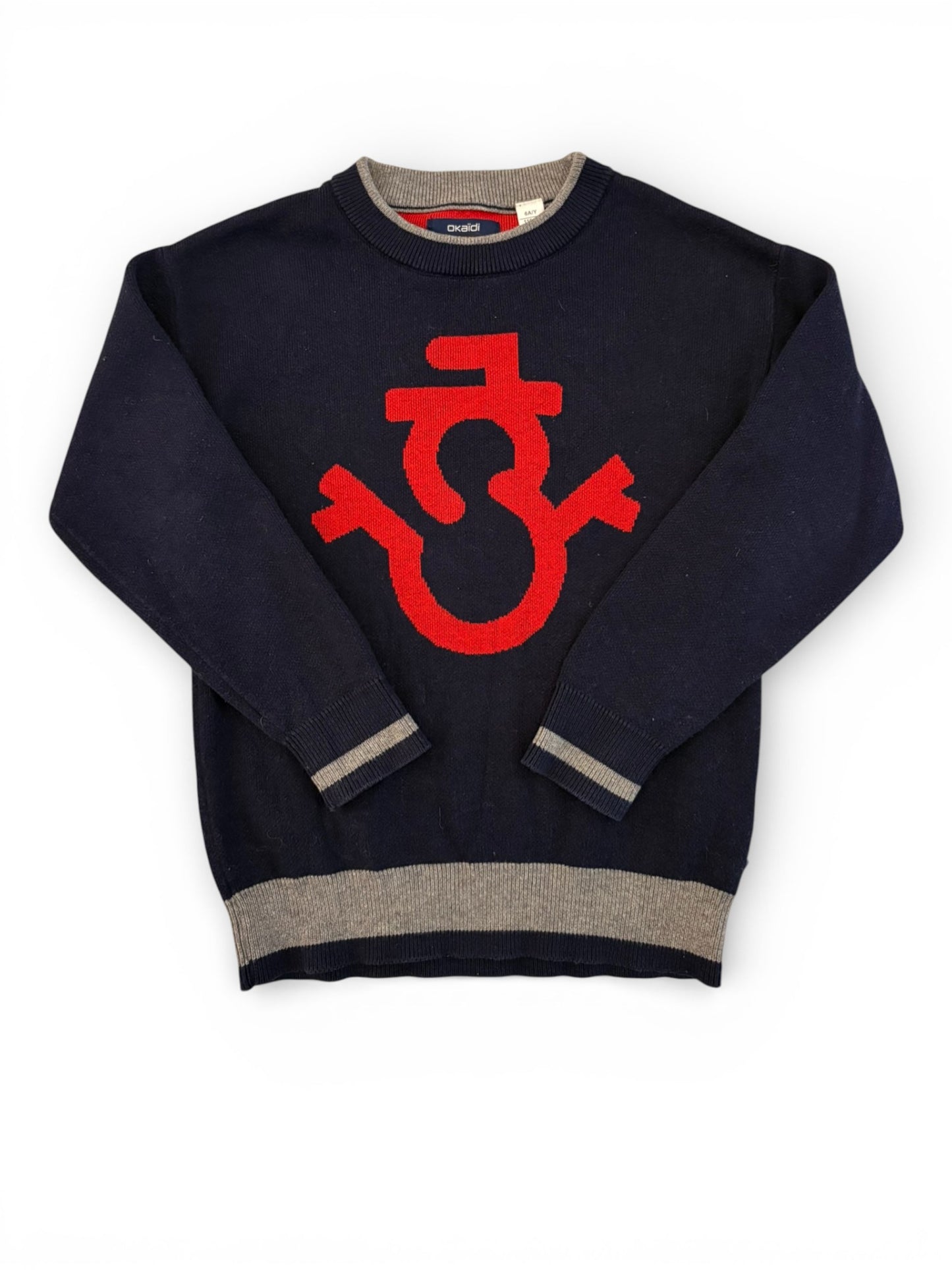 Okaïdi Navy Sweater (6Y / 114)
