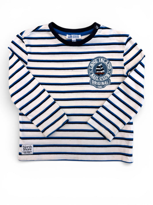 Original Marines Blue Stripes Sail Club Shirt (18-24M)