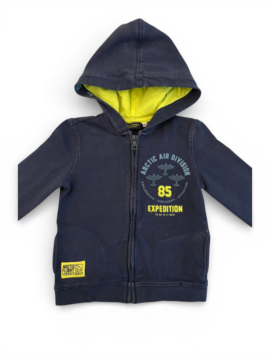 Original Marines Navy Hooded Sweatshirt (18-24M / 86)